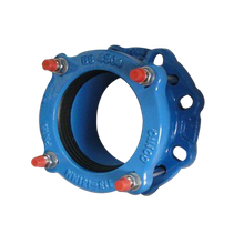 UNIVERSAL WIDE RANGE DUCTILE IRON FLANGE ADAPTER FOR AC PVC STEEL DI PIPES
