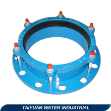 Fixed Range Flange Adaptor for ductile iron di pipe plain end